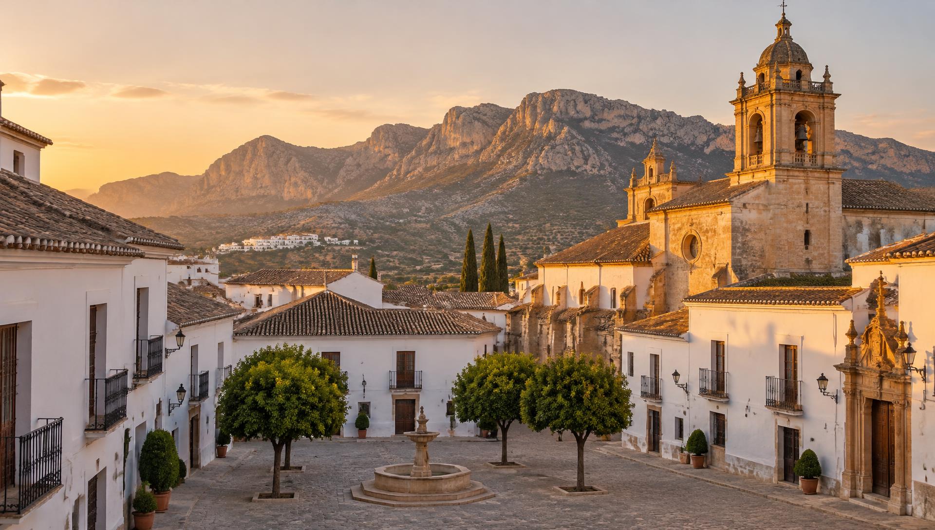 Illustrative image: the historic centre of Antequera